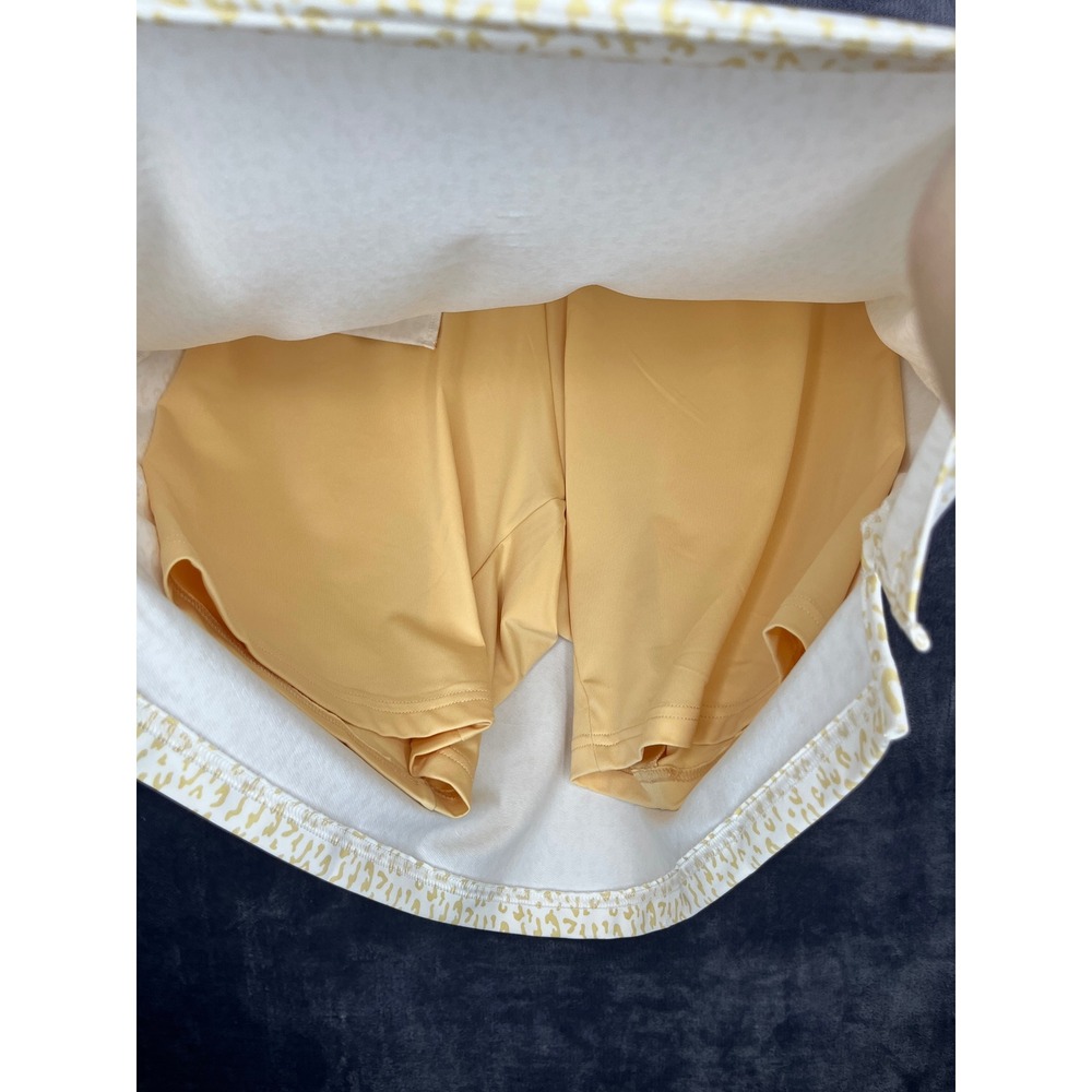 Peter Millar Wicking Skort UPF 50+ Sun Protection Athletic Leopard Print XS - Picture 3 of 6